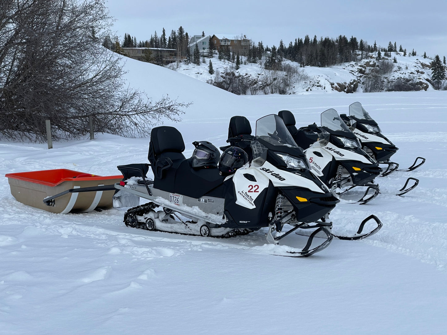 SNOWMOBILING